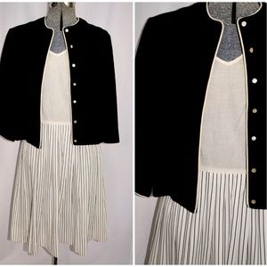 VTG 60's Dress Suit w/ Wool Jacket Size SM ILGWU